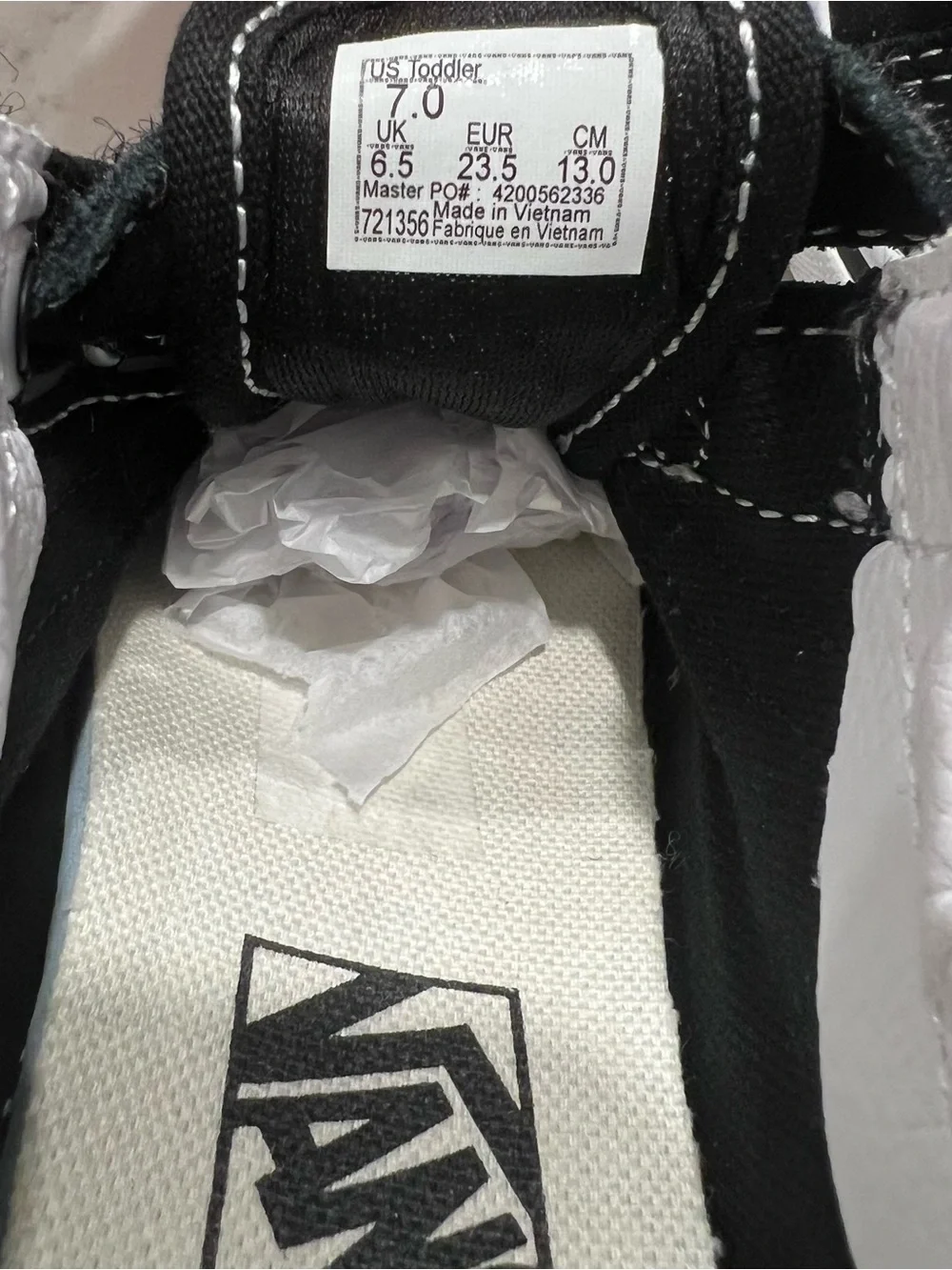 Vans classic kids